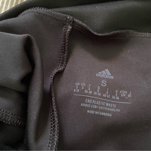 Adidas Aeroready Biking Shorts Women Size S 10” Inseam - Picture 6 of 8